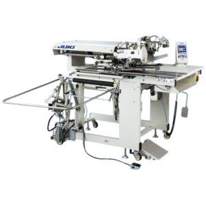 Juki APW-895N (for straight pockets with flaps), APW-896N (for slanted pockets with flaps)