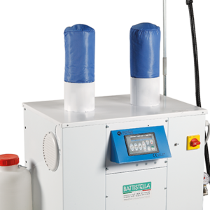 BATTISTELLA Pandora Machine for ironing hats with two heated shapes and 6 L boiler