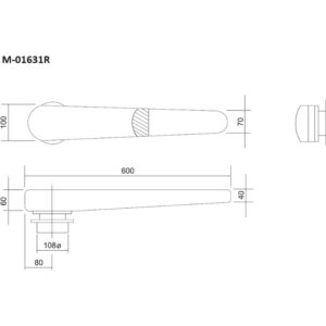 Naomoto Bevelled Sleeve Ironing Buck M-01631R