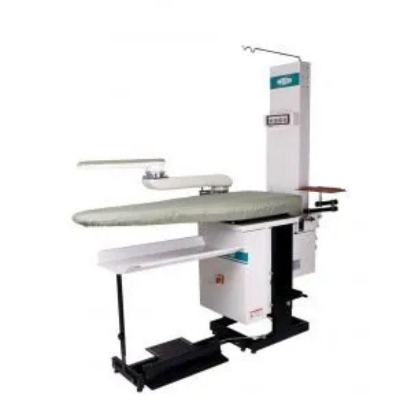Naomoto Bottle Ironing Table Mod. FBJ-SE “Left Point” 140 CM With Sleeve Ironing Buck M-210N - Image 2