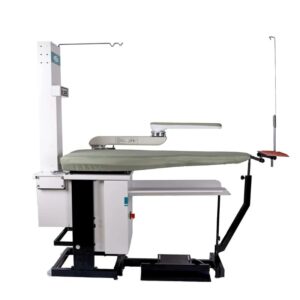 Naomoto Bottle Ironing Table Mod. FBJ-SE “Right Point” 140 CM With Sleeve Ironing Buck M-210N
