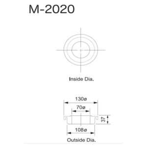 Naomoto Flange Adaptors For Ironing Buck M-2020