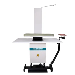 Naomoto Frontal Ironing Table Mod. FBJ 127X65 CM With Jacket Finishing Buck M-01714