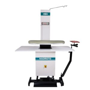 Naomoto Frontal Ironing Table Mod. FBJ-SE 127X65 CM With Jacket Finishing Buck M-01714