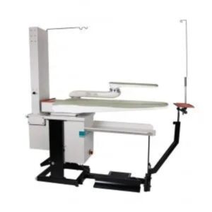 Naomoto Ironing Table Mod. FBJ “Right Point” With U-Shape 120X28X36 CM And Sleeve Ironing Buck M-210N