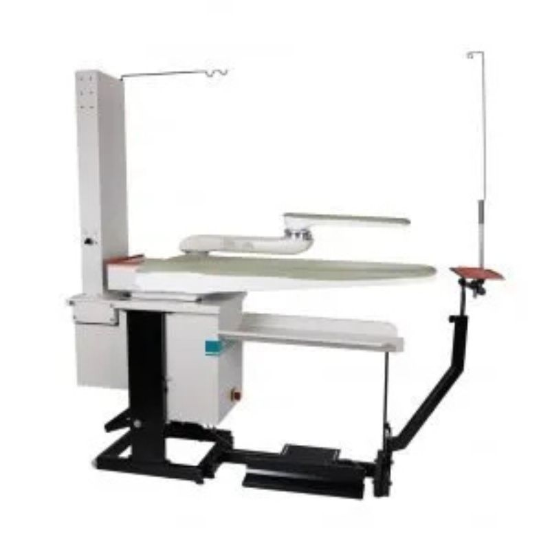 Naomoto Ironing Table Mod. FBJ “Right Point” With U-Shape 120X28X36 CM And Sleeve Ironing Buck M-210N - Image 2