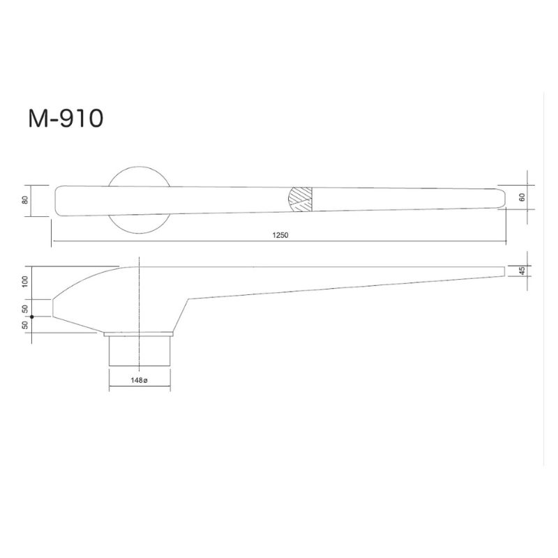 Naomoto Men Trousers Seams Opening Ironing Buck M-910