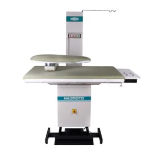 Naomoto Rectangular Ironing Table Mod. FBJ-SE 120X65 CM With Universal Ironing Buck M-1720