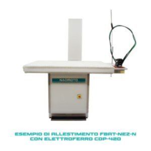 Naomoto Rectangular Suctioning Ironing Table Mod. FBAT-NEZ-N 1200X900 mm